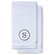 Charcoal Gray Initial Premium Hand Towel Classic 16 X 30 Inch, Set of 2-Robemart.com Charcoal Gray Initial Premium Hand Towel Classic 16 X 30 Inch, Set of 2-Robemart.com