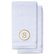 Gold Initial Premium Hand Towel Classic 16 X 30 Inch, Set of 2-Robemart.com