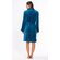 Super Soft Harbor Blue Lightweight Plush Shawl Short Women's Robe-Robemart.com Super Soft Harbor Blue Lightweight Plush Shawl Short Women's Robe-Robemart.com