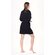 Waffle Kimono Black Short Robe Square Pattern-Robemart.com Waffle Kimono Black Short Robe Square Pattern-Robemart.com