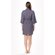 Waffle Kimono Charcoal Gray Short Robe Square Pattern-Robemart.com