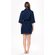 Waffle Kimono Navy Blue Short Robe Square Pattern-Robemart.com Waffle Kimono Navy Blue Short Robe Square Pattern-Robemart.com