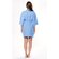 Waffle Kimono Serenity Blue Short Robe Square Pattern-Robemart.com Waffle Kimono Serenity Blue Short Robe Square Pattern-Robemart.com