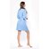 Waffle Kimono Serenity Blue Short Robe Square Pattern-Robemart.com Waffle Kimono Serenity Blue Short Robe Square Pattern-Robemart.com