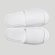 White Open Toe Adult Velour Slippers - 6 pack-Robemart.com White Open Toe Adult Velour Slippers - 6 pack-Robemart.com