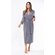 Cotton Charcoal Gray Knit Kimono Robe Final Sale-Robemart.com