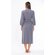 Cotton Charcoal Gray Knit Kimono Robe Final Sale-Robemart.com