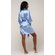 Airy Blue Satin Kimono Short Robe-Robemart.com Airy Blue Satin Kimono Short Robe-Robemart.com