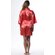 Coral Satin Kimono Short Robe-Robemart.com Coral Satin Kimono Short Robe-Robemart.com