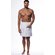 100% Cotton Men White Terry Velour Cloth Body Wrap, Bath Towel Wrap-Robemart.com 100% Cotton Men White Terry Velour Cloth Body Wrap, Bath Towel Wrap-Robemart.com