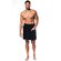 100% Cotton Men Black Terry Velour Cloth Body Wrap, Bath Towel Wrap-Robemart.com 100% Cotton Men Black Terry Velour Cloth Body Wrap, Bath Towel Wrap-Robemart.com