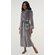 Gray Plush Soft Warm Fleece Womens Robe-Robemart.com Gray Plush Soft Warm Fleece Womens Robe-Robemart.com
