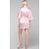 Light Pink Satin Kimono Short Robe-Robemart.com Light Pink Satin Kimono Short Robe-Robemart.com