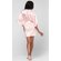 Light Pink Satin Kimono Short Robe-Robemart.com Light Pink Satin Kimono Short Robe-Robemart.com