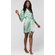 Mint Green Satin Kimono Short Robe-Robemart.com Mint Green Satin Kimono Short Robe-Robemart.com