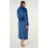 Navy Blue Plush Soft Warm Fleece Womens Robe-Robemart.com Navy Blue Plush Soft Warm Fleece Womens Robe-Robemart.com