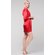Red Satin Kimono Short Robe-Robemart.com Red Satin Kimono Short Robe-Robemart.com