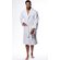 White Super Soft Tahoe Microfleece Shawl Collar Robe-Robemart.com