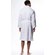 White Super Soft Tahoe Microfleece Shawl Collar Robe-Robemart.com