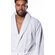 White Super Soft Tahoe Microfleece Shawl Collar Robe-Robemart.com
