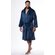 Navy Blue Super Soft Tahoe Microfleece Shawl Collar Robe-Robemart.com Navy Blue Super Soft Tahoe Microfleece Shawl Collar Robe-Robemart.com