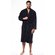 100% Turkish Cotton Black Terry Kimono Bathrobe-Robemart.com 100% Turkish Cotton Black Terry Kimono Bathrobe-Robemart.com