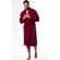 100% Turkish Cotton Wine Red Terry Kimono Bathrobe-Robemart.com 100% Turkish Cotton Wine Red Terry Kimono Bathrobe-Robemart.com