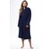 100% Turkish Cotton Navy Blue Terry Kimono Bathrobe-Robemart.com 100% Turkish Cotton Navy Blue Terry Kimono Bathrobe-Robemart.com
