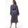 100% Turkish Cotton Gray Terry Kimono Bathrobe-Robemart.com 100% Turkish Cotton Gray Terry Kimono Bathrobe-Robemart.com