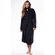 100% Turkish Cotton Black Terry Kimono Bathrobe-Robemart.com 100% Turkish Cotton Black Terry Kimono Bathrobe-Robemart.com