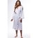 Waffle Hooded Long Robe Square Pattern White-Robemart.com Waffle Hooded Long Robe Square Pattern White-Robemart.com