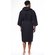 Waffle Hooded Long Robe Square Pattern Black-Robemart.com Waffle Hooded Long Robe Square Pattern Black-Robemart.com