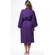 Waffle Kimono Purple Long Robe Square Pattern-Robemart.com Waffle Kimono Purple Long Robe Square Pattern-Robemart.com