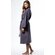 Waffle Kimono Charcoal Long Robe Square Pattern-Robemart.com Waffle Kimono Charcoal Long Robe Square Pattern-Robemart.com