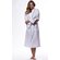 Waffle Shawl Long Robe Square Pattern White-Robemart.com Waffle Shawl Long Robe Square Pattern White-Robemart.com