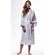 Waffle Shawl Long Robe Square Pattern White-Robemart.com Waffle Shawl Long Robe Square Pattern White-Robemart.com