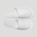 White Closed Toe Adult Waffle Slippers Single Pack-Robemart.com White Closed Toe Adult Waffle Slippers Single Pack-Robemart.com