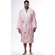 Luxury Microfiber Plush Lined Robe Pink-Robemart.com