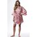 Pink Satin Kimono Short Robe-Robemart.com Pink Satin Kimono Short Robe-Robemart.com
