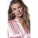 Pink Satin Kimono Short Robe-Robemart.com Pink Satin Kimono Short Robe-Robemart.com