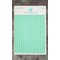 Mint Green Waffle Fabric Swatch - Free Shipping-Robemart.com