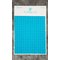 Turquoise Waffle Fabric Swatch - Free Shipping-Robemart.com
