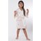 White Peach Satin Kimono Kid's Robe-Robemart.com