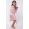 Light Pink Satin Kimono Kid's Robe-Robemart.com