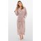 Super Soft Blush Pink Plush Hooded Women's Robe-Robemart.com