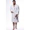 White Super Soft Tahoe Microfleece Shawl Collar Robe-Robemart.com