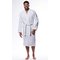 100% Turkish Cotton White Terry Kimono Bathrobe-Robemart.com