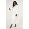 White Plush Soft Warm Fleece Womens Robe-Robemart.com