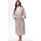 Luxury Microfiber Plush Lined Robe Nude-Robemart.com